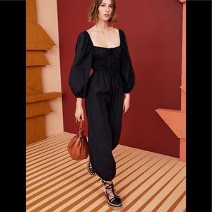 Ulla Johnson Amalie Jumpsuit black